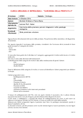 URO03 - Carcinoma della prostata 2